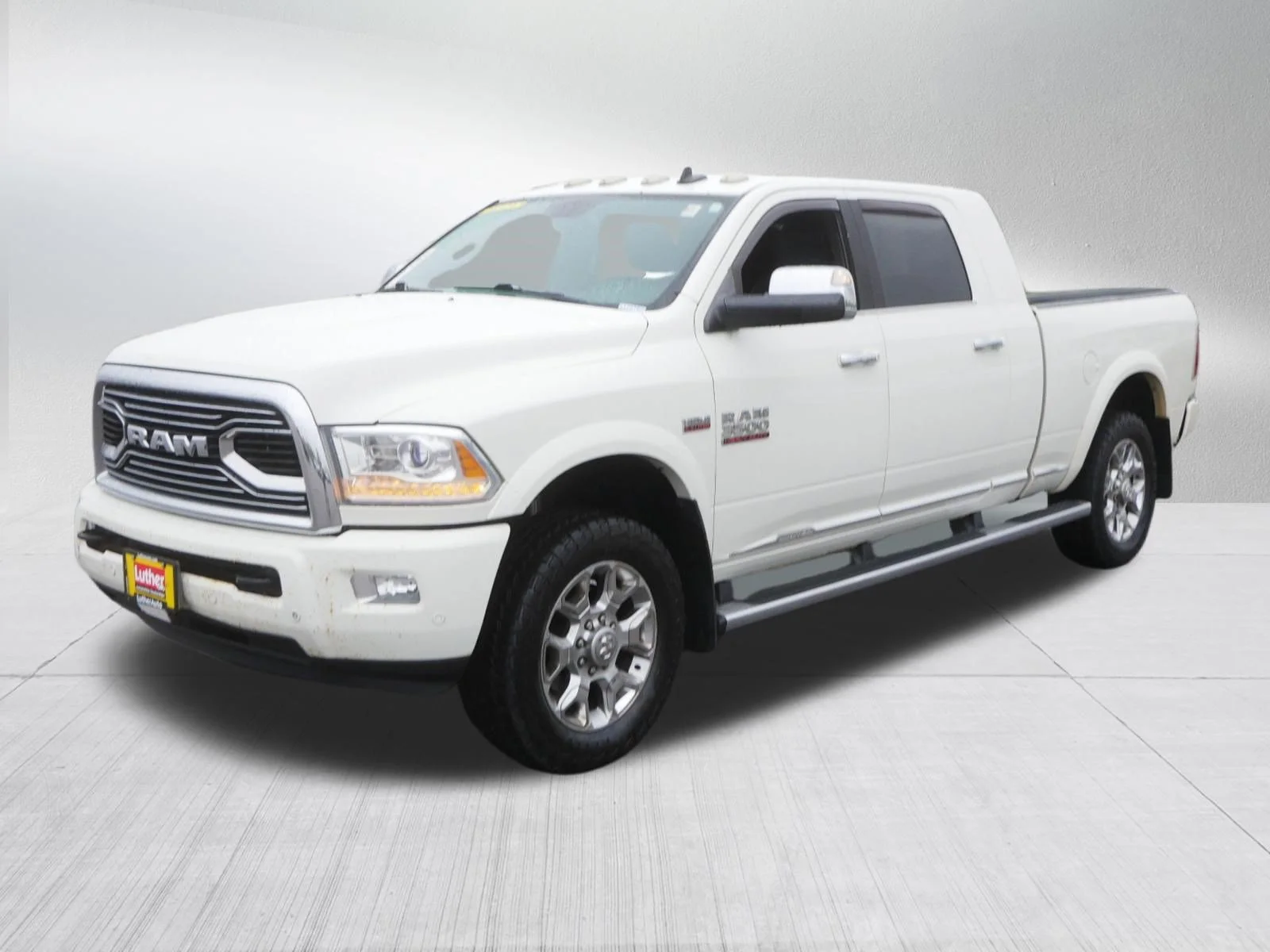 Used 2016 Pearl White Ram Longhorn Limited image 3