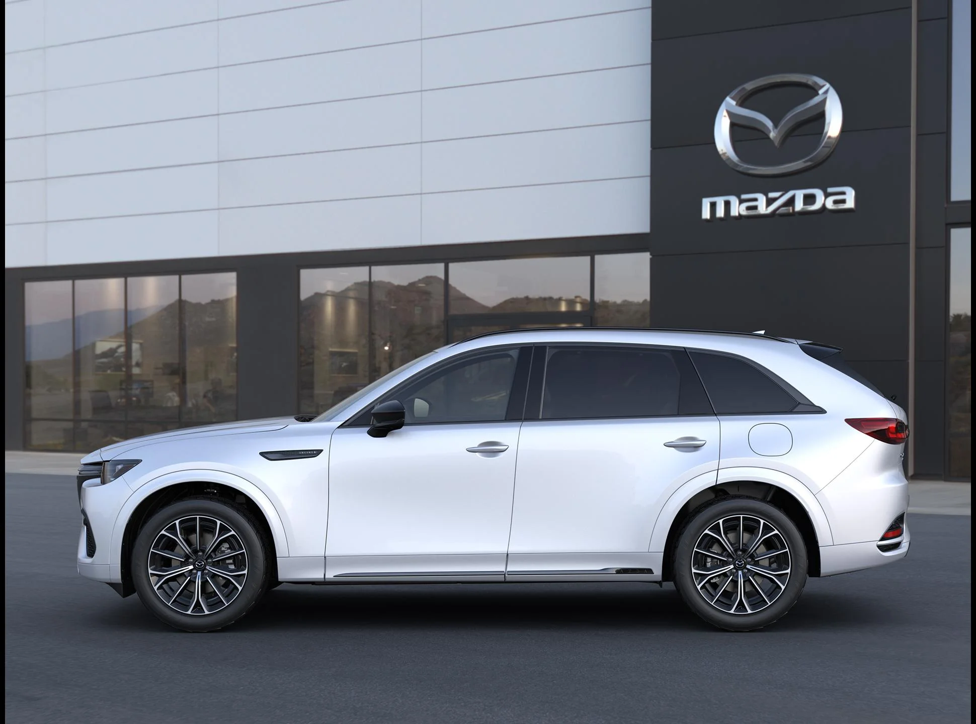 New 2026 Rhodium White Premium Mazda 3.3 Turbo S Premium AWD image 3