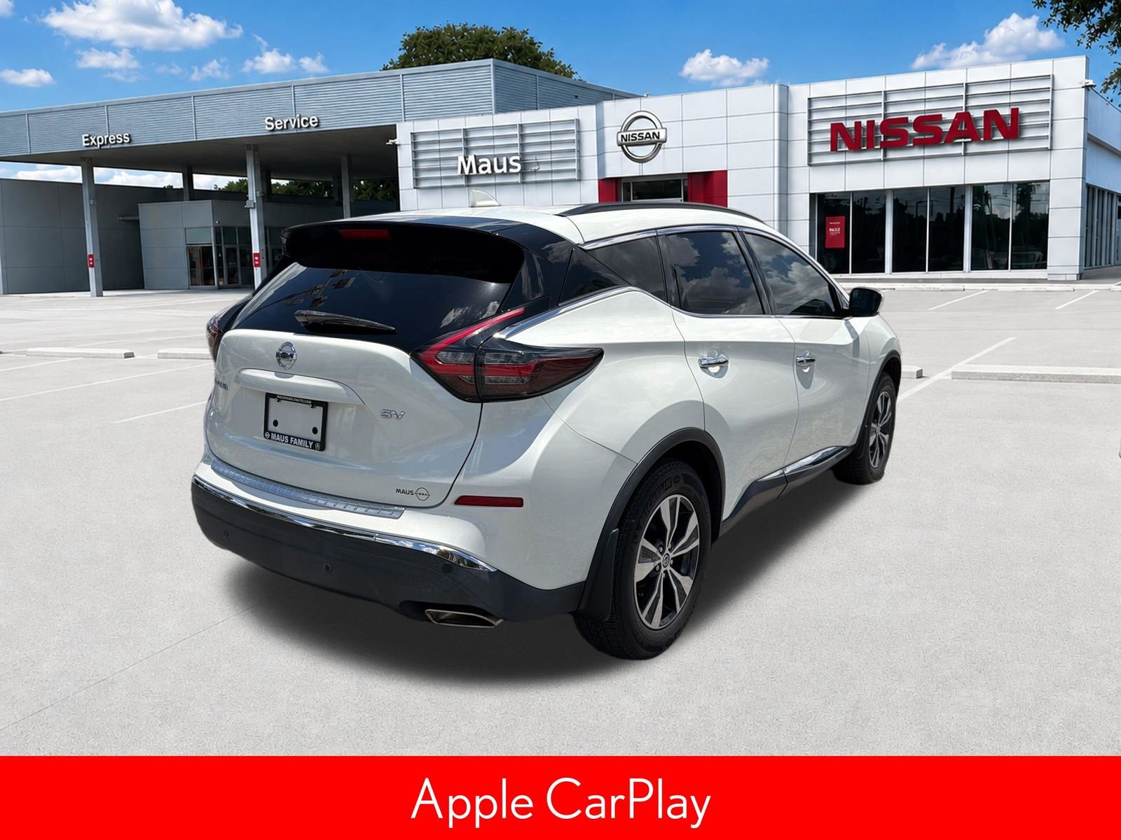 Certified Used 2021 White Nissan SV image 3