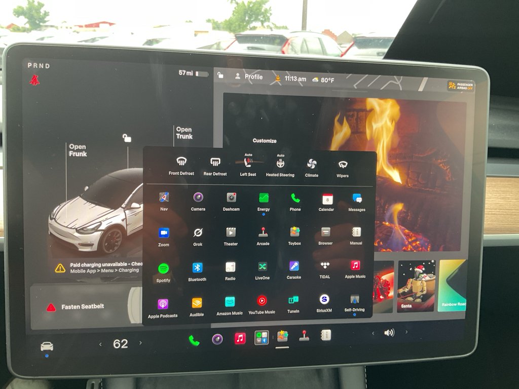Used 2025 Ultra Red Tesla Performance image 22