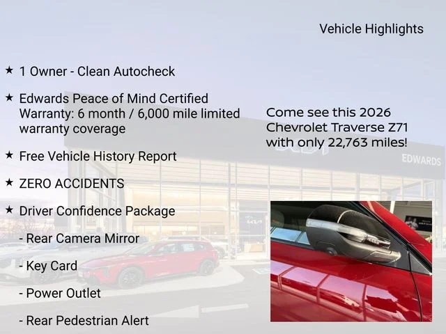 Certified Used 2026 Red Chevrolet Z71 image 11