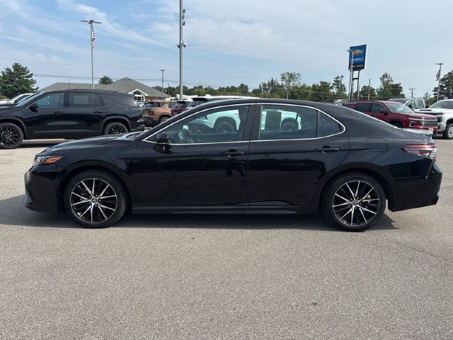 Used 2023 Midnight Black Metallic Toyota SE image 8