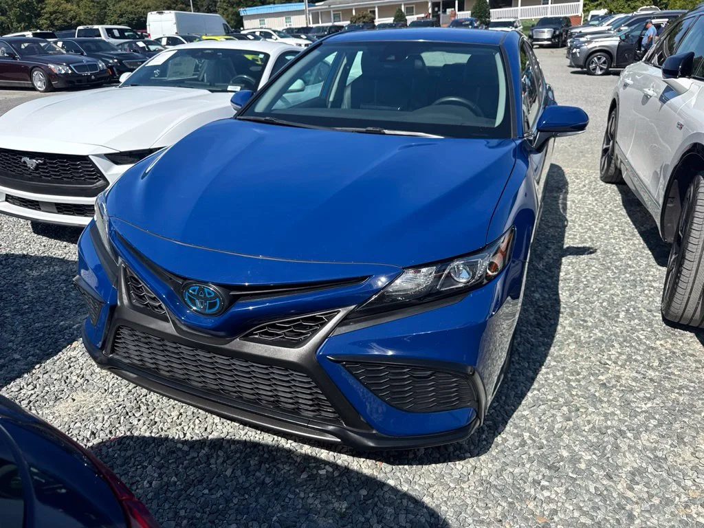 Used 2023 Blue Toyota SE image 1