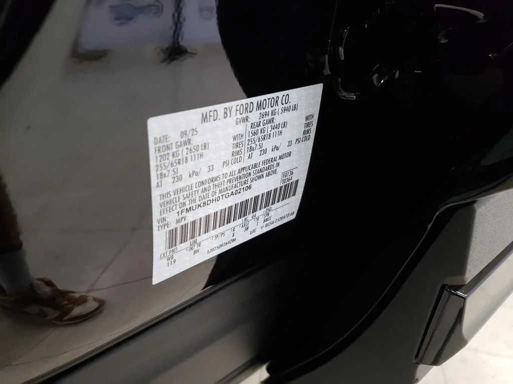 New 2026 Agate Black Metallic Ford Active image 26