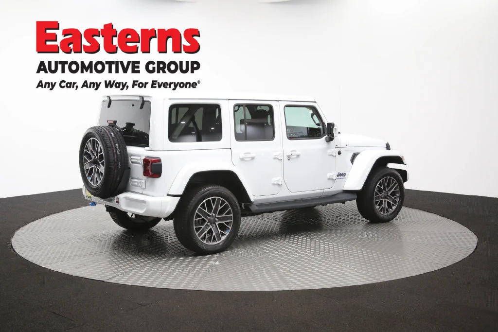Used 2023 White Jeep Sahara 4xe image 43