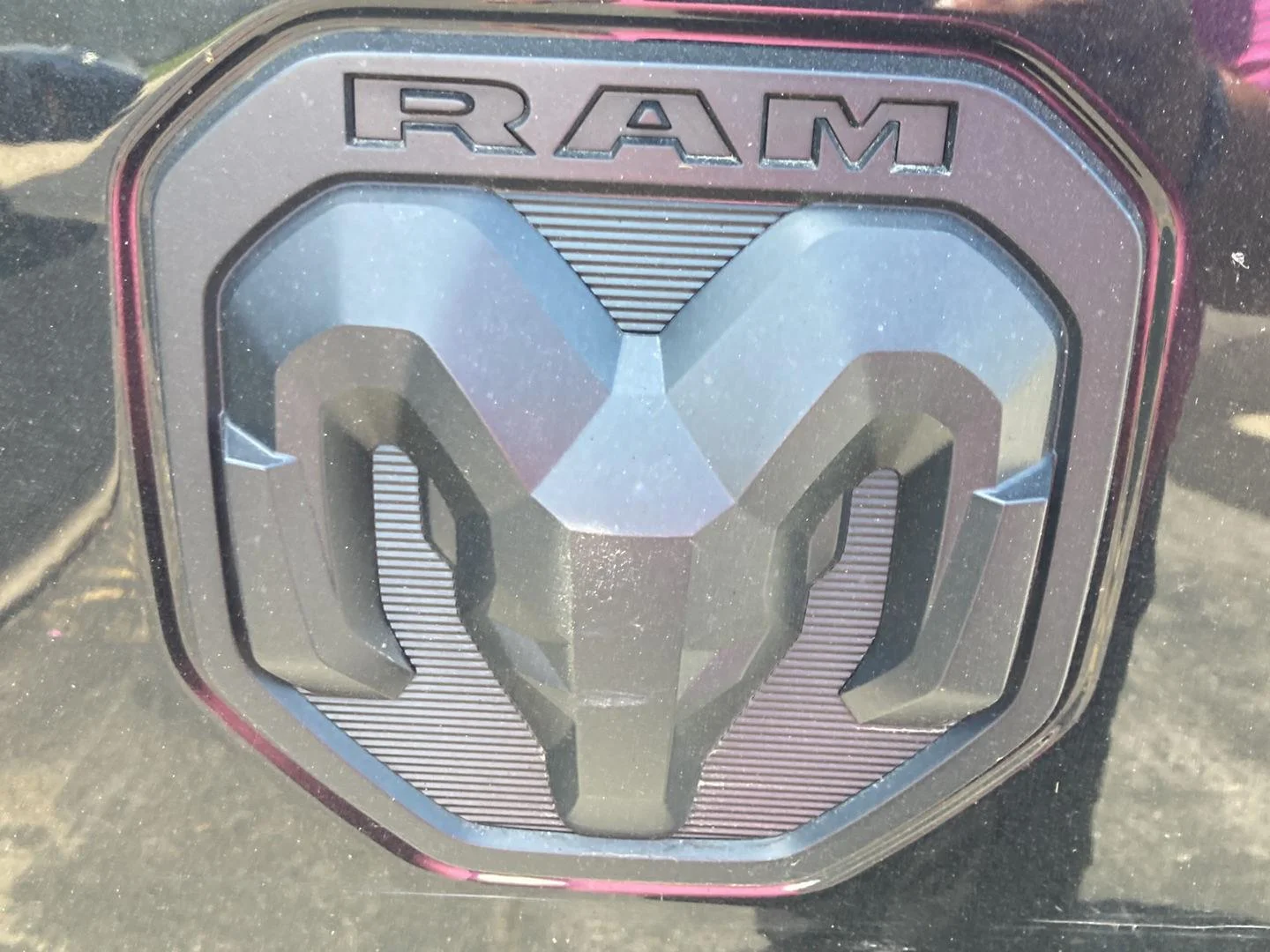 Used 2023 Diamond Black Crystal Pearlcoat Ram Tradesman image 9