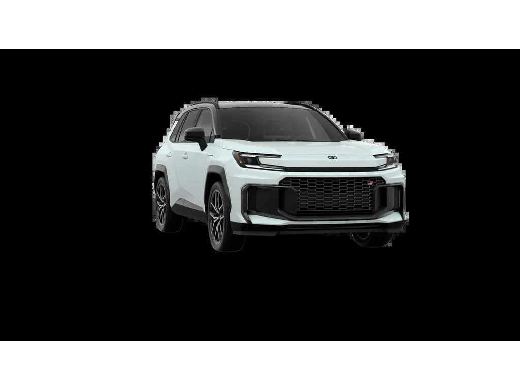 New 2026 Wind Chill Pearl with Midnight Black Metallic roof Toyota GR SPORT image 46
