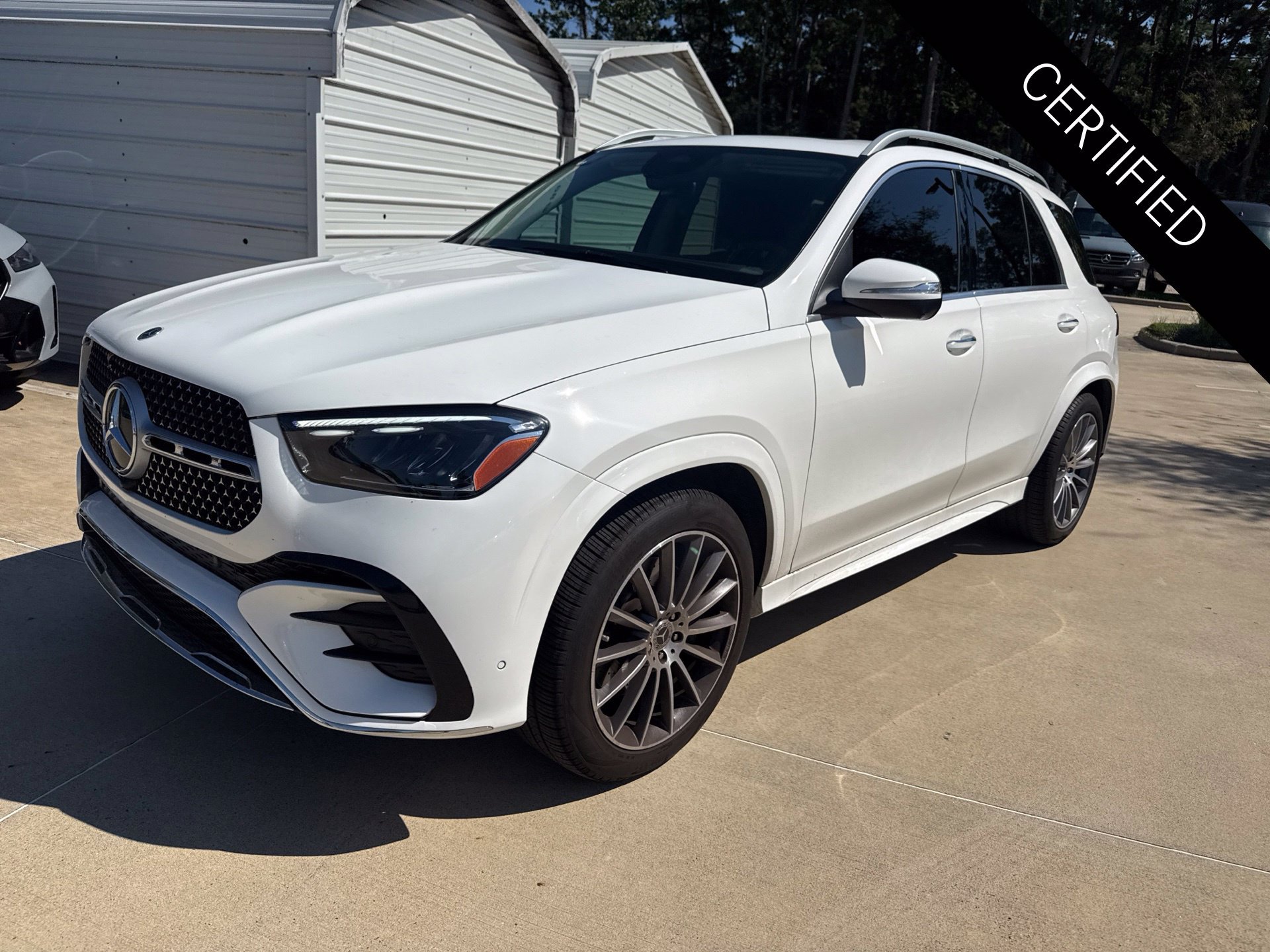Certified Used 2026 Polar White Mercedes-Benz GLE 350 image 8
