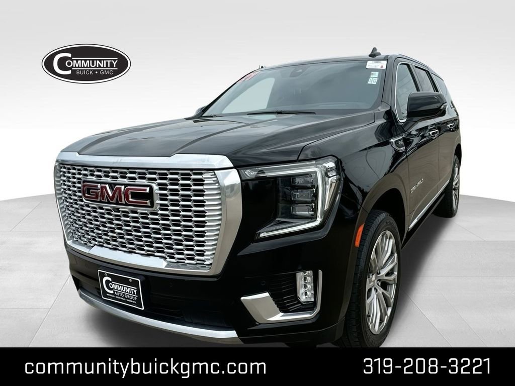 Onyx Black 2021 GMC Yukon Denali 4WD SUV / Crossover Four-Wheel Drive