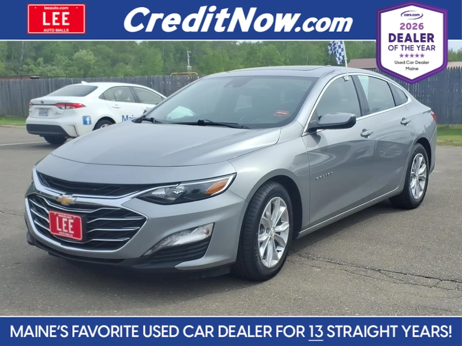 Used 2024 Sterling Gray Metallic Chevrolet LT image 1