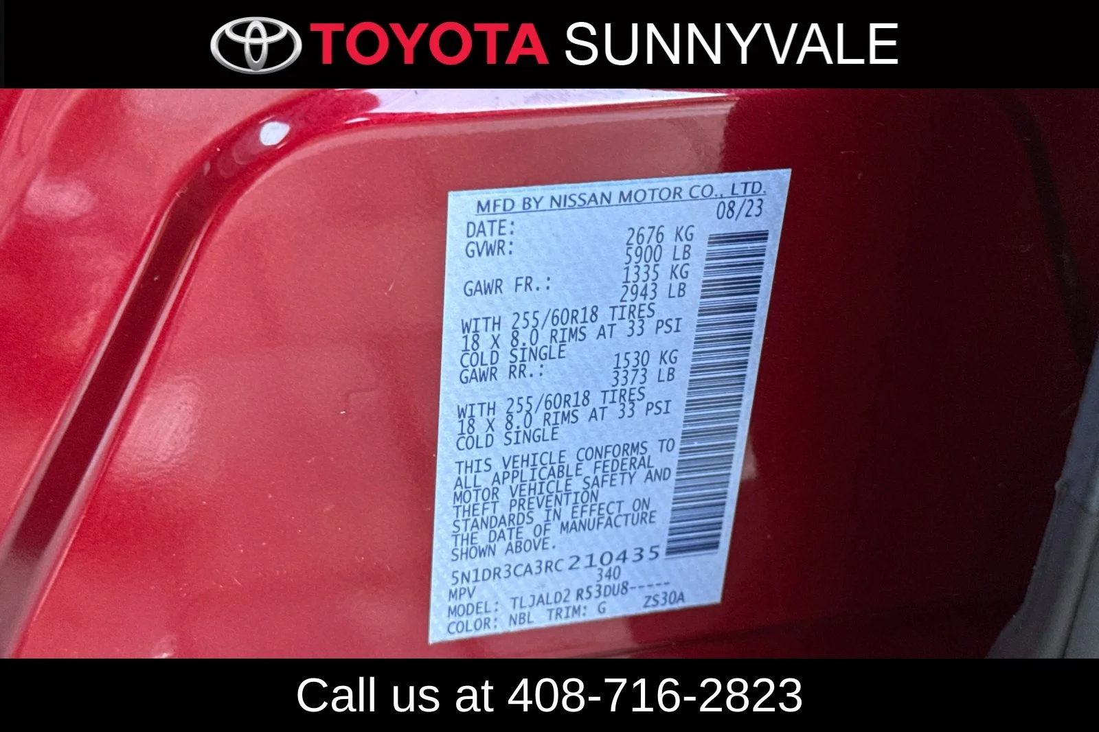 Used 2024 Red Nissan SL image 32
