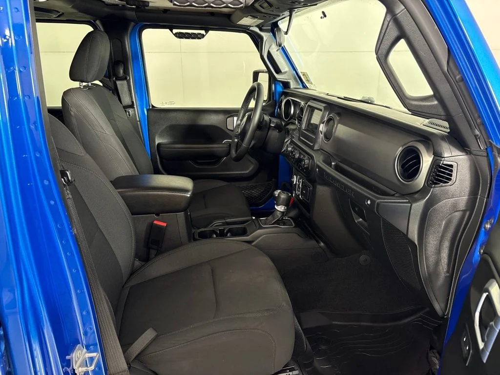 Used 2022 Blue Jeep Unlimited Willys image 14
