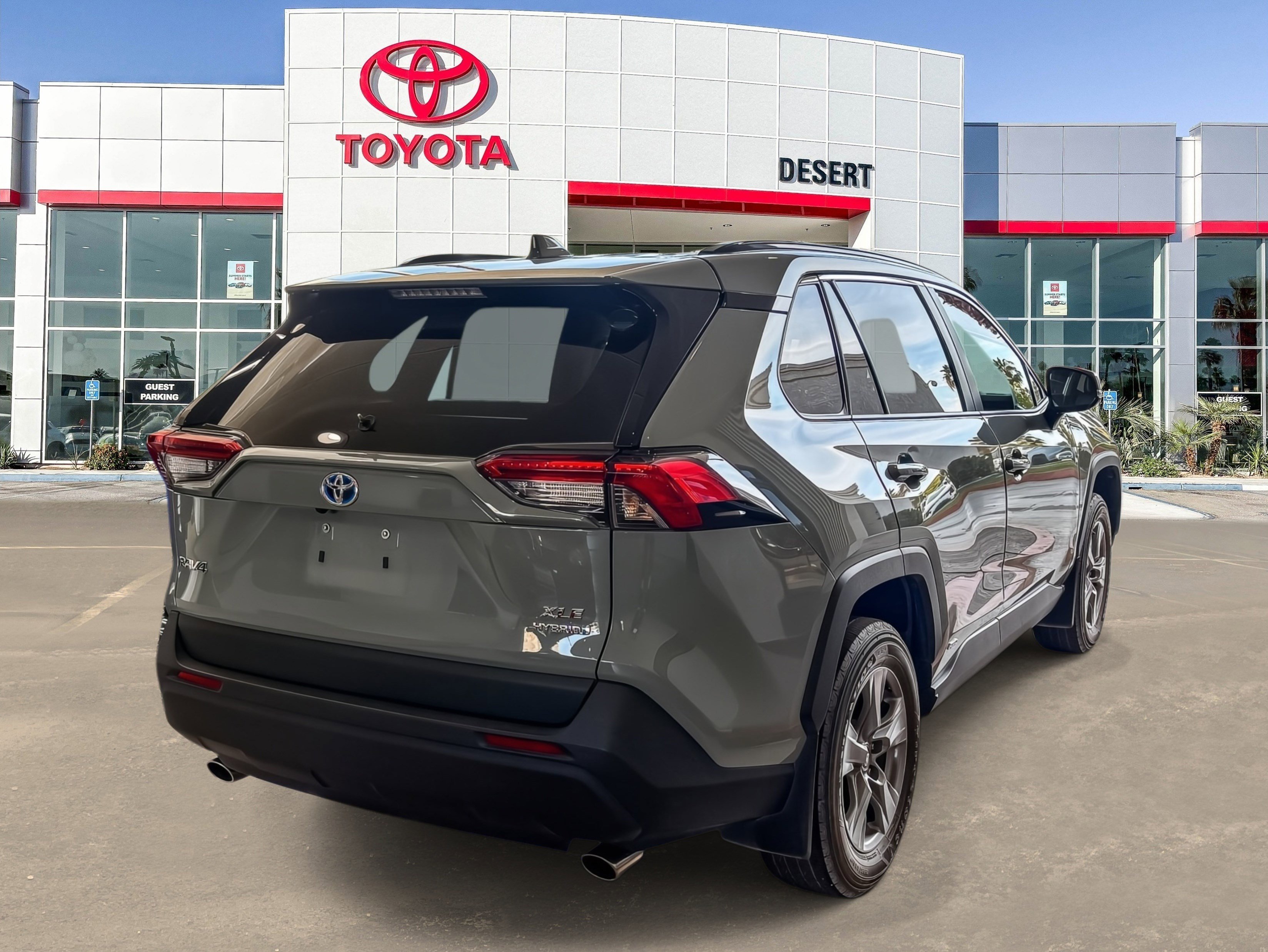Used 2022 Lunar Rock Toyota Hybrid XLE image 6