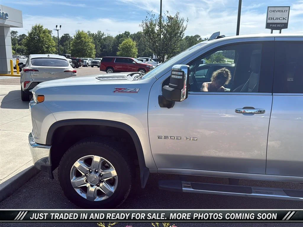 Used 2020 SILVER ICE METALLIC Chevrolet LTZ image 2