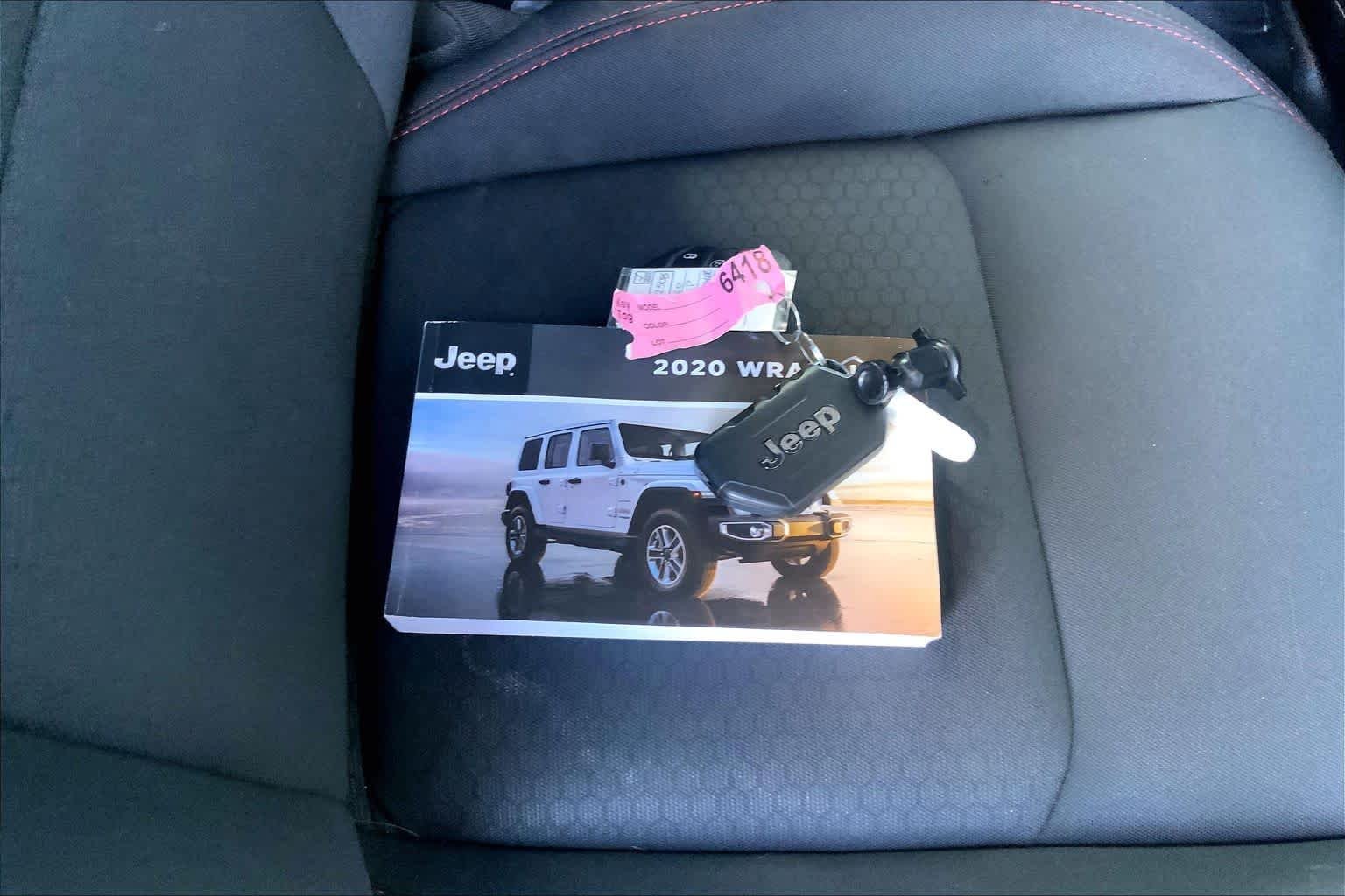 Used 2020 Black Clearcoat Jeep Rubicon image 12