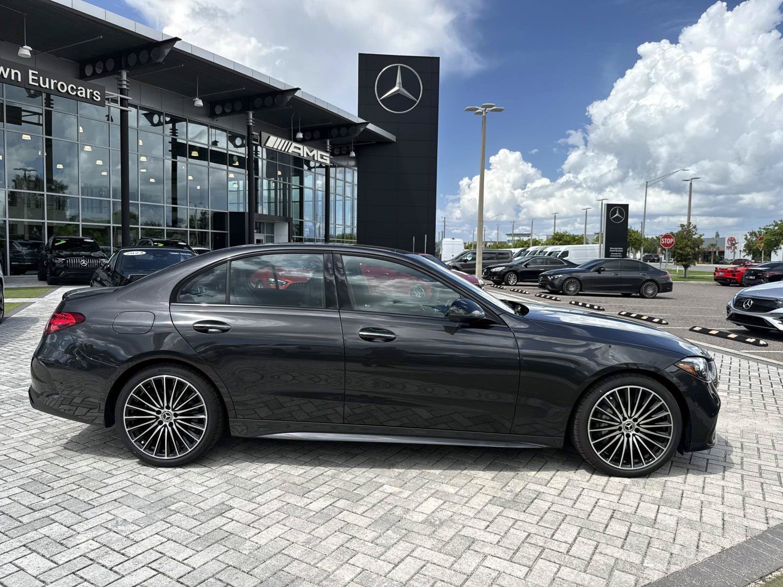 New 2026 Gray Metallic Mercedes-Benz C 300 Sedan image 6