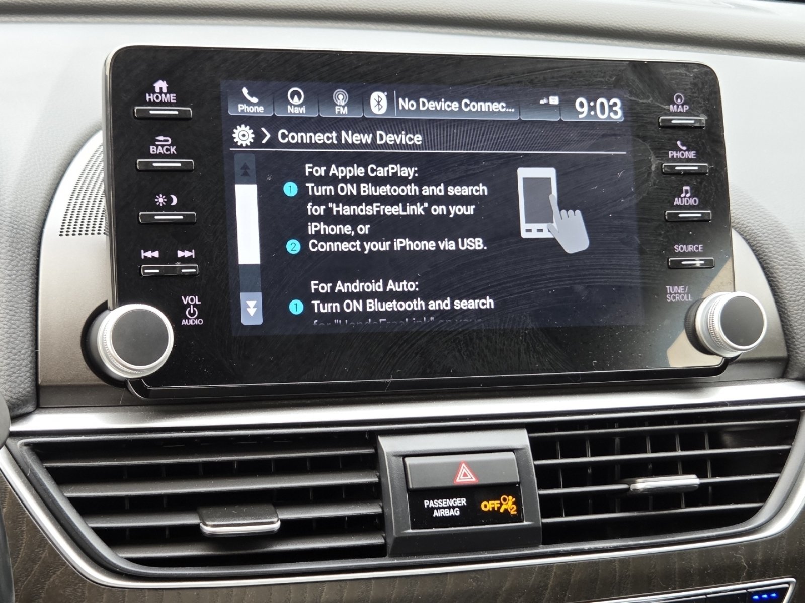 Certified Used 2022 Crystal Black Pearl Honda Touring image 8