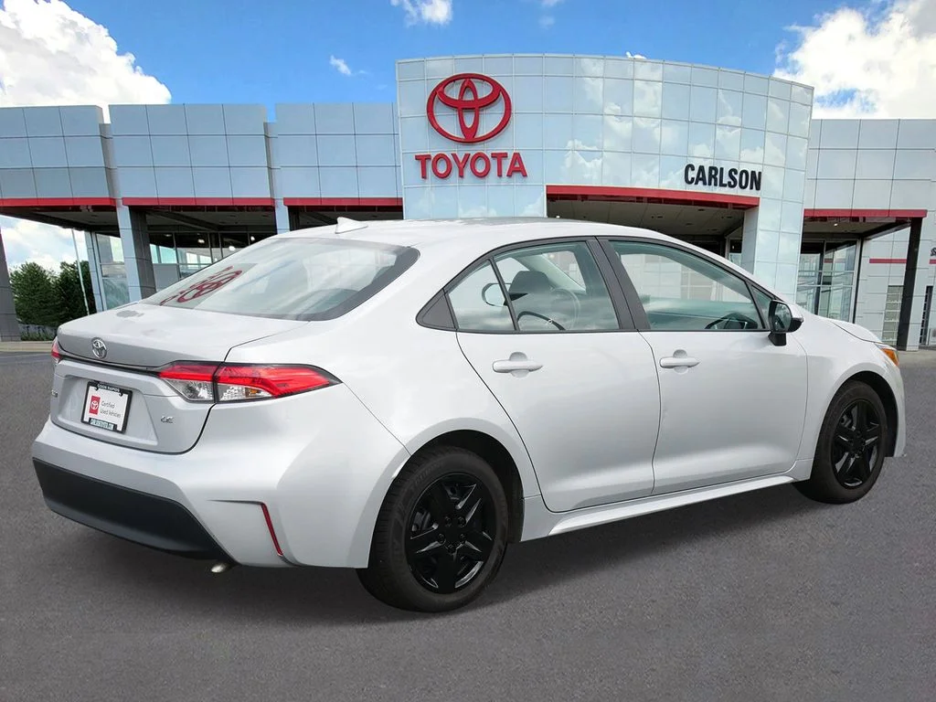 Certified Used 2024 Silver Toyota LE image 5