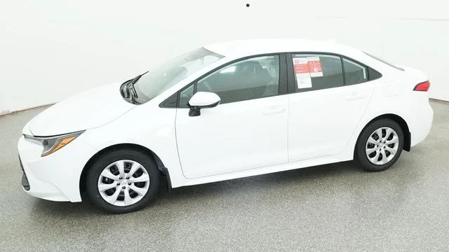 New 2026 White Toyota LE image 5