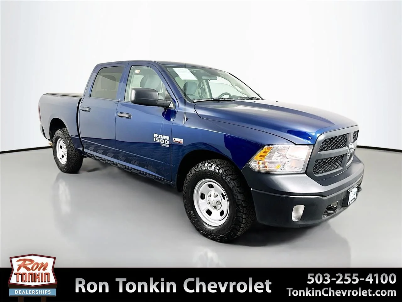 Used 2023 Patriot Blue Pearlcoat Ram Tradesman image 1