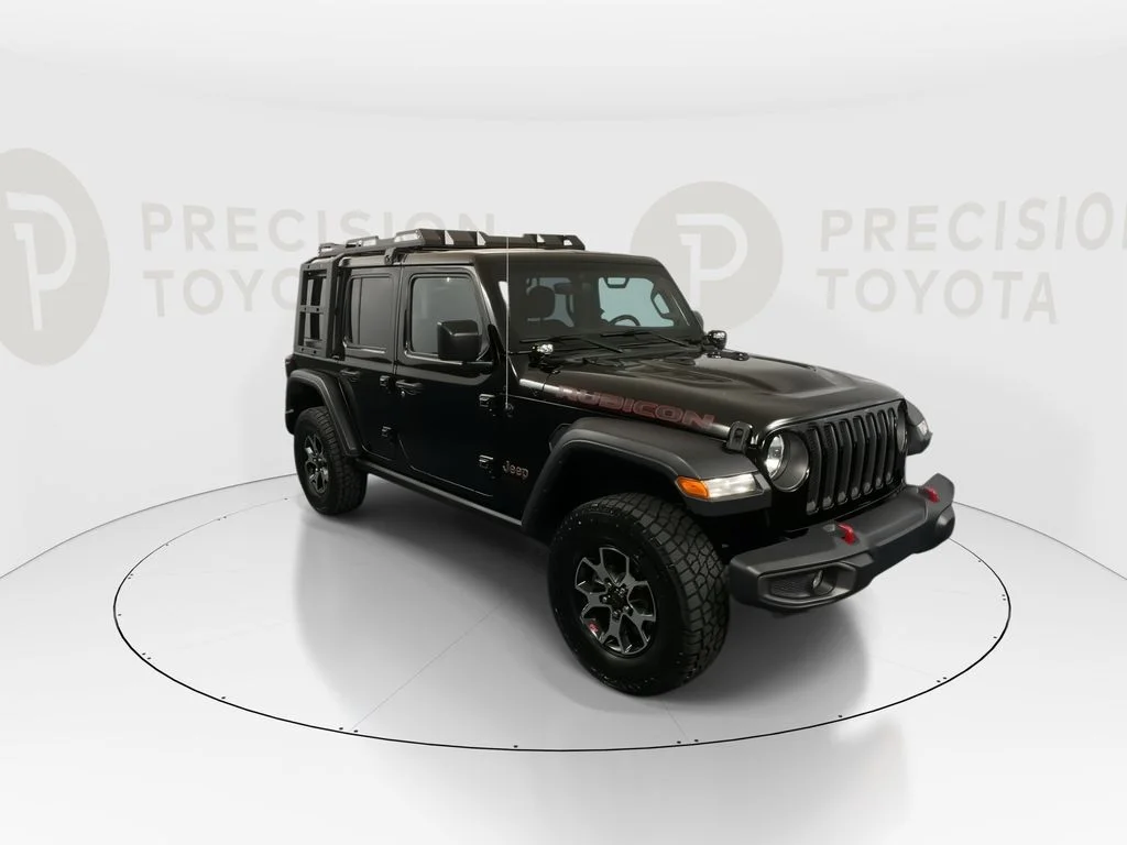 Used 2019 Black Clearcoat Jeep Unlimited Rubicon image 3