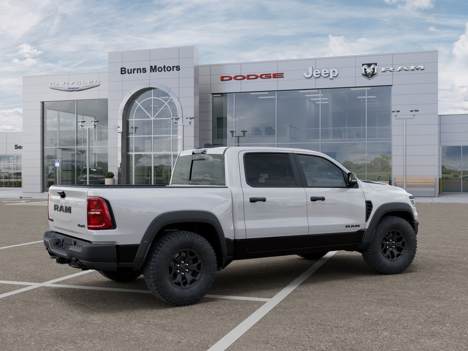 New 2026 Bright White Clear-Coat Exterior Paint Ram RHO image 30