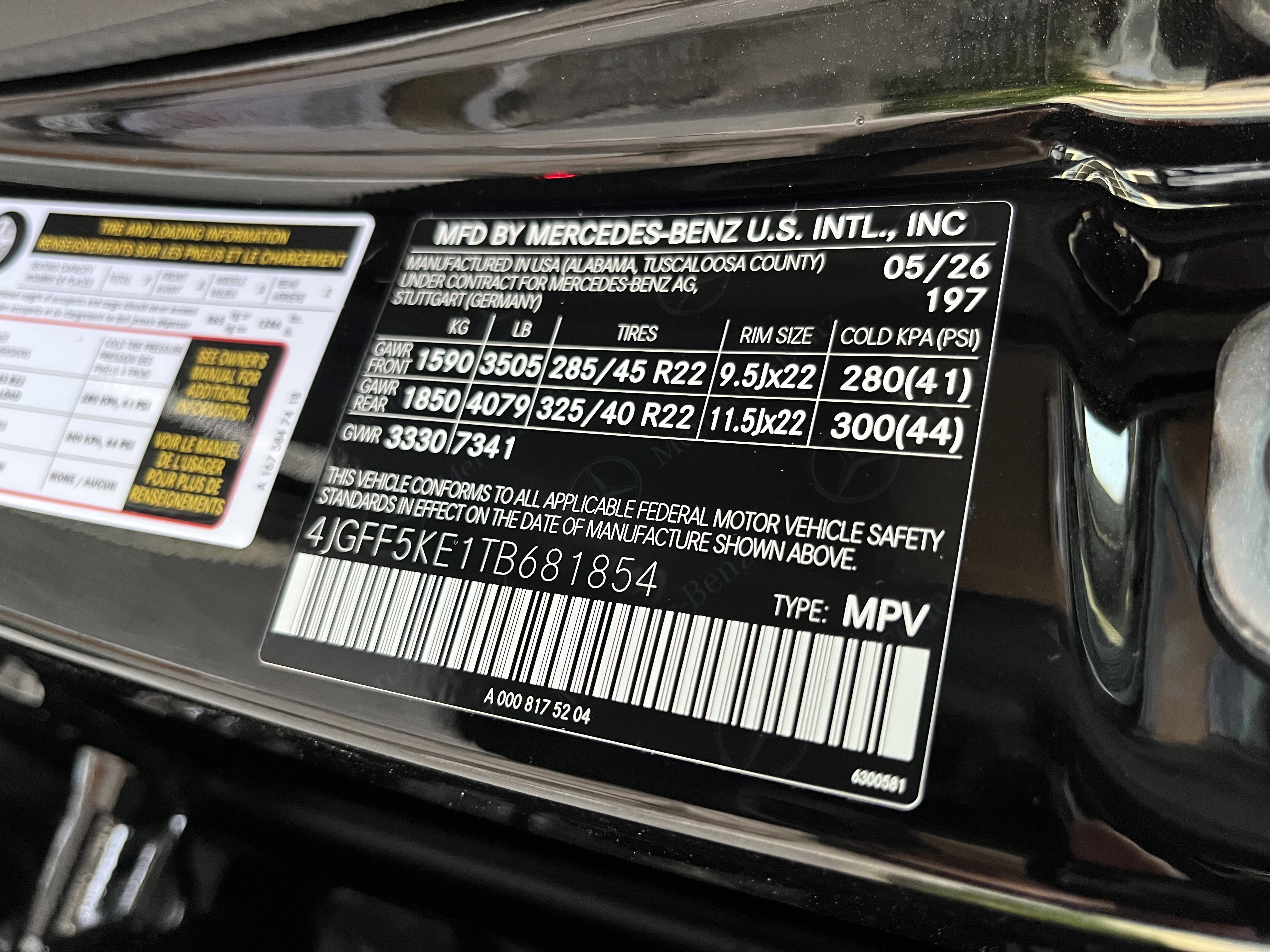 New 2026 Obsidian Black Metallic Mercedes-Benz GLS 450 image 29