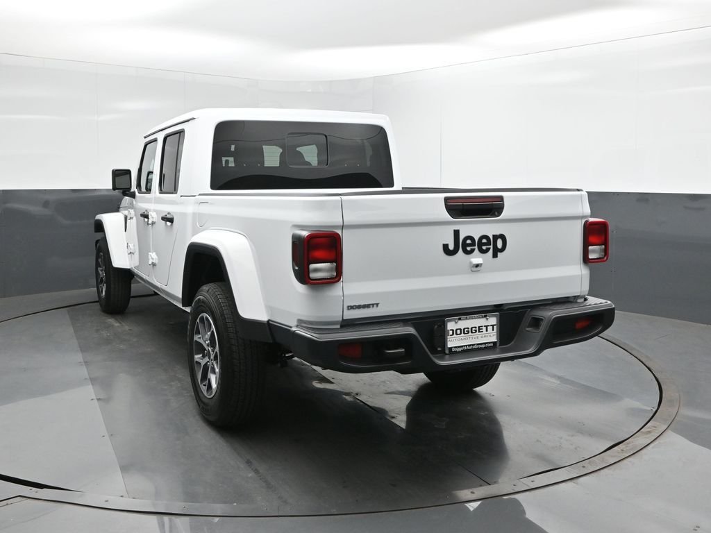 New 2025 Bright White Clear-Coat Exterior Paint Jeep Sport S image 8