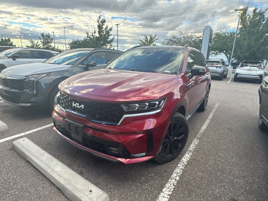 Certified Used 2023 Red Kia SX image 2