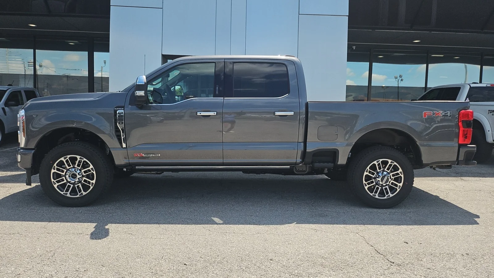 New 2026 Carbonized Gray Metallic Ford Platinum 4WD image 2