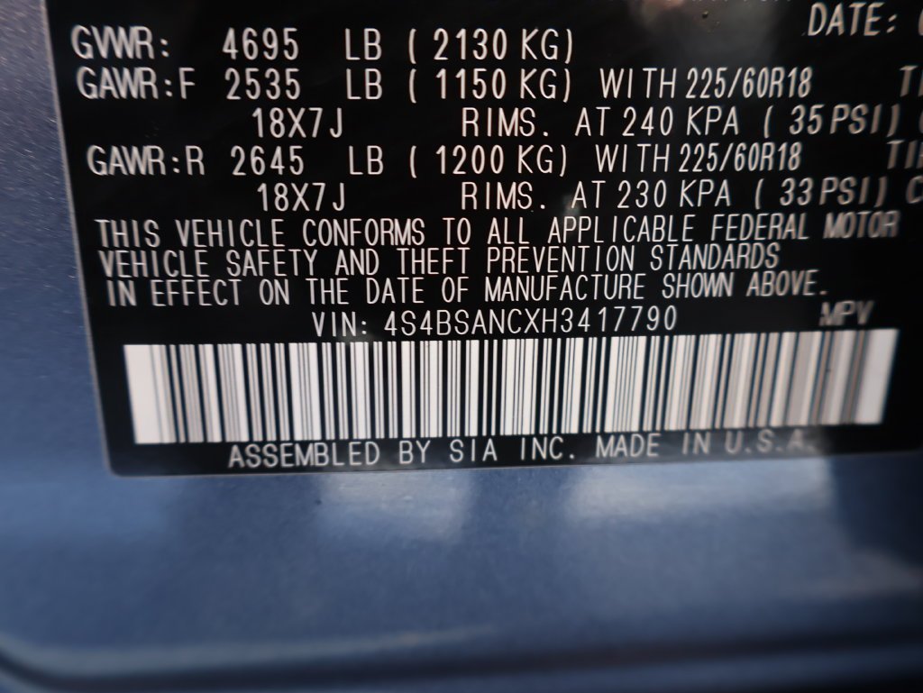 Used 2017 Blue Subaru 2.5i image 35
