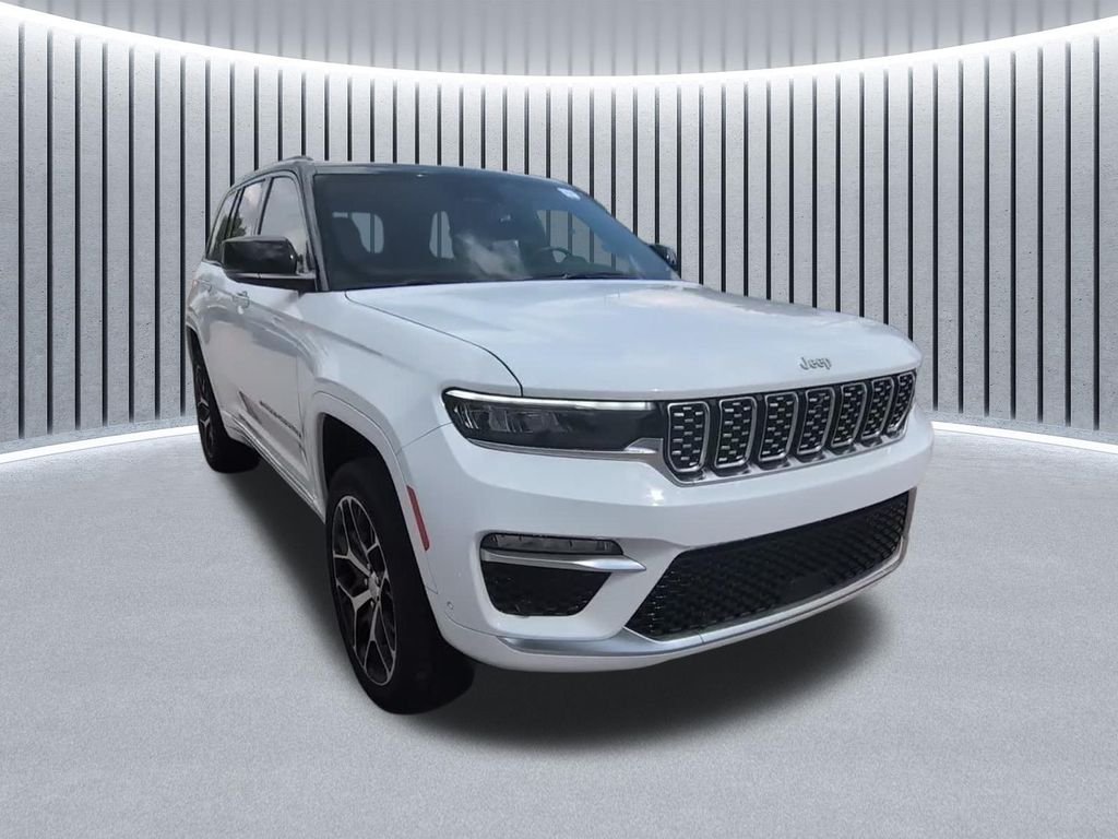 Used 2024 White Jeep Summit Reserve image 21