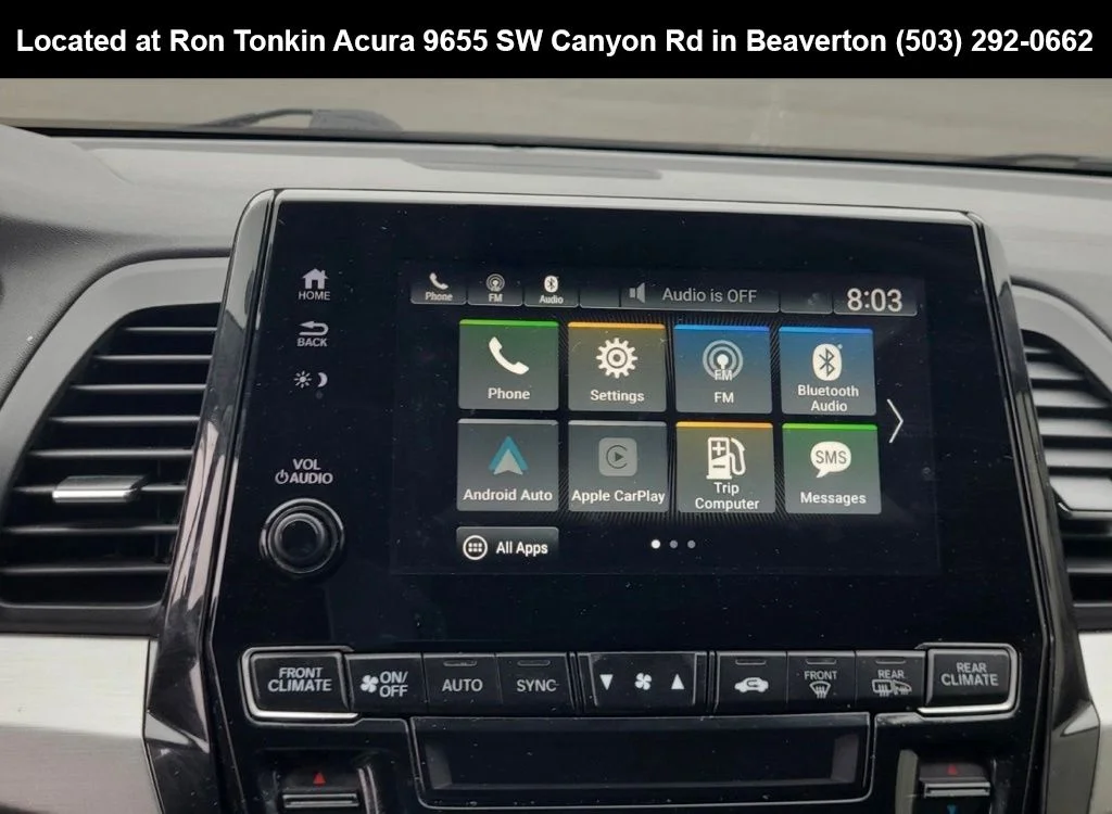Used 2020 Platinum White Pearl Honda EX-L image 12