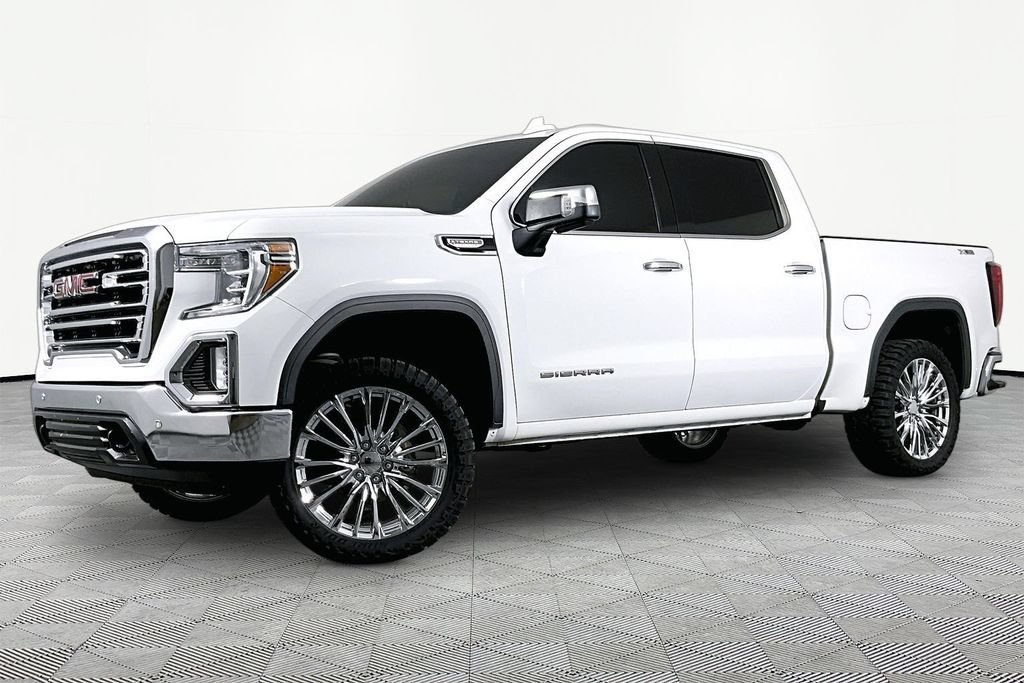 Used 2020 SUMMIT WHITE GMC SLT image 1