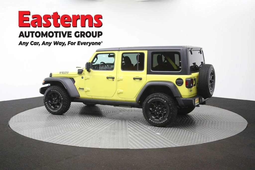 Used 2023 Yellow Jeep Willys 4xe image 62