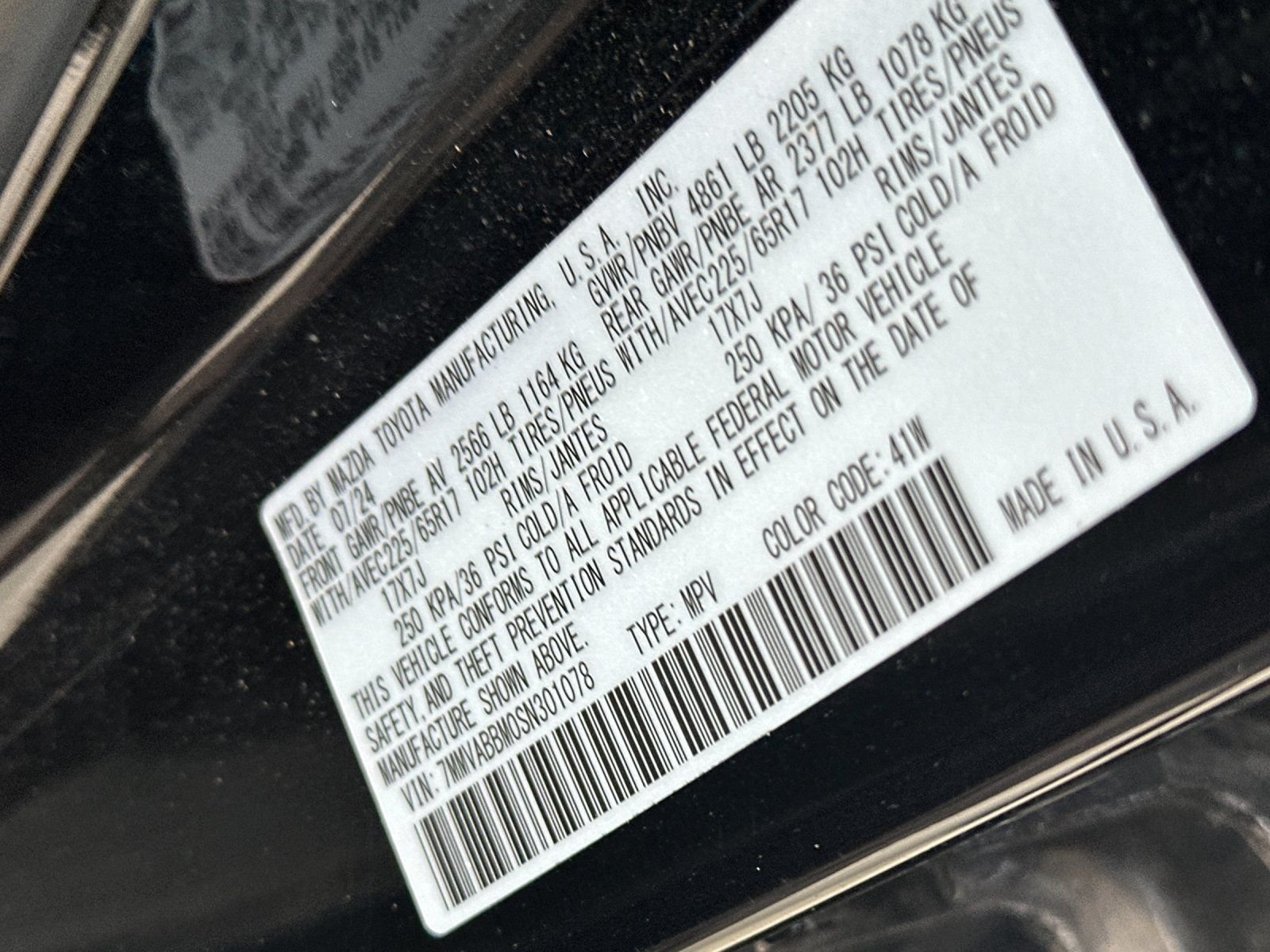 Used 2025 Jet Black Mica Mazda 2.5 S Preferred Package image 26