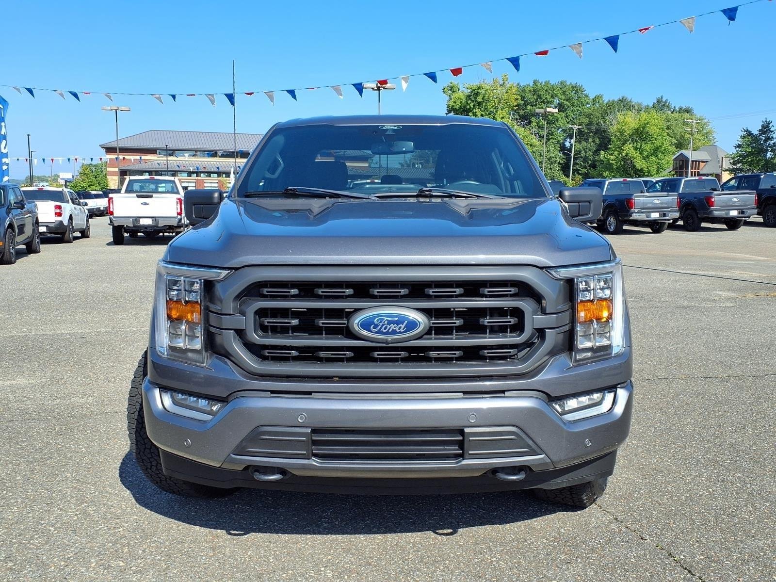 Used 2022 Carbonized Gray Metallic Ford XLT image 8