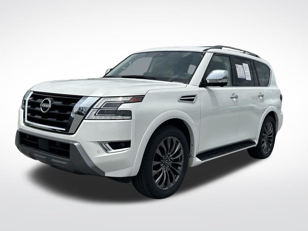 Used 2023 White Nissan Platinum image 2