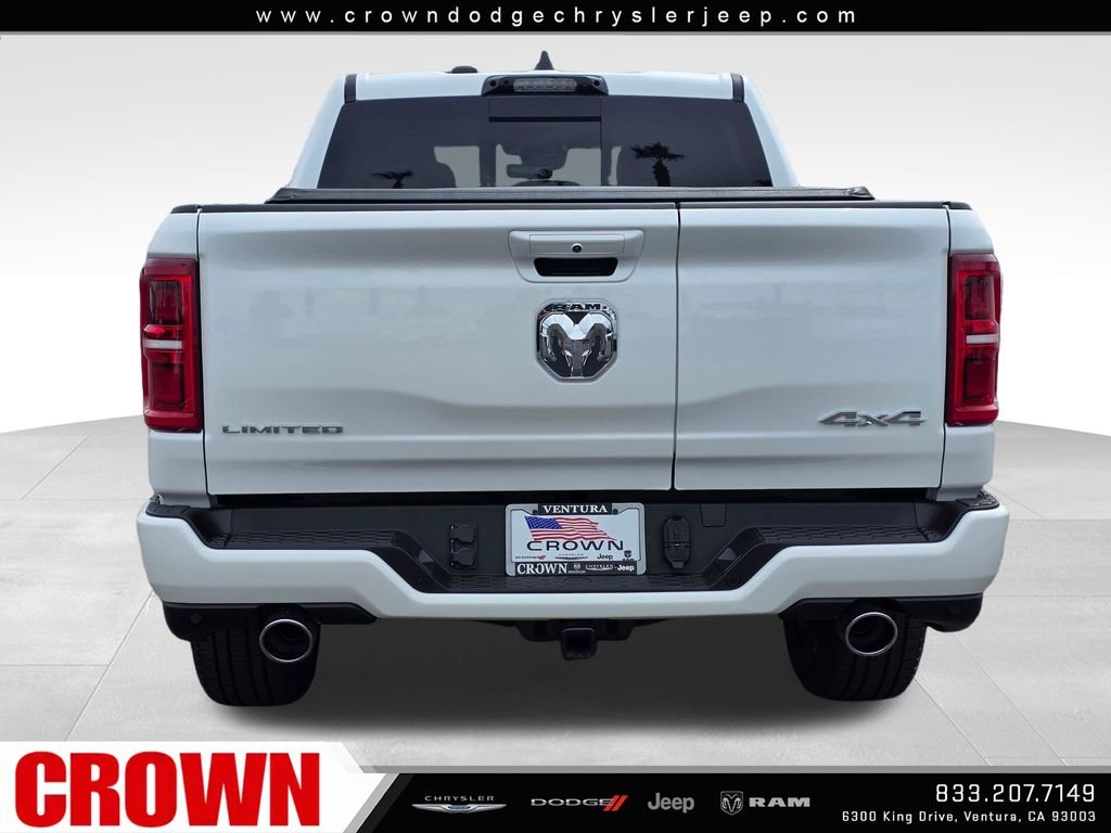 New 2026 Ivory White Tri-Coat Pearlcoat RAM Limited image 6