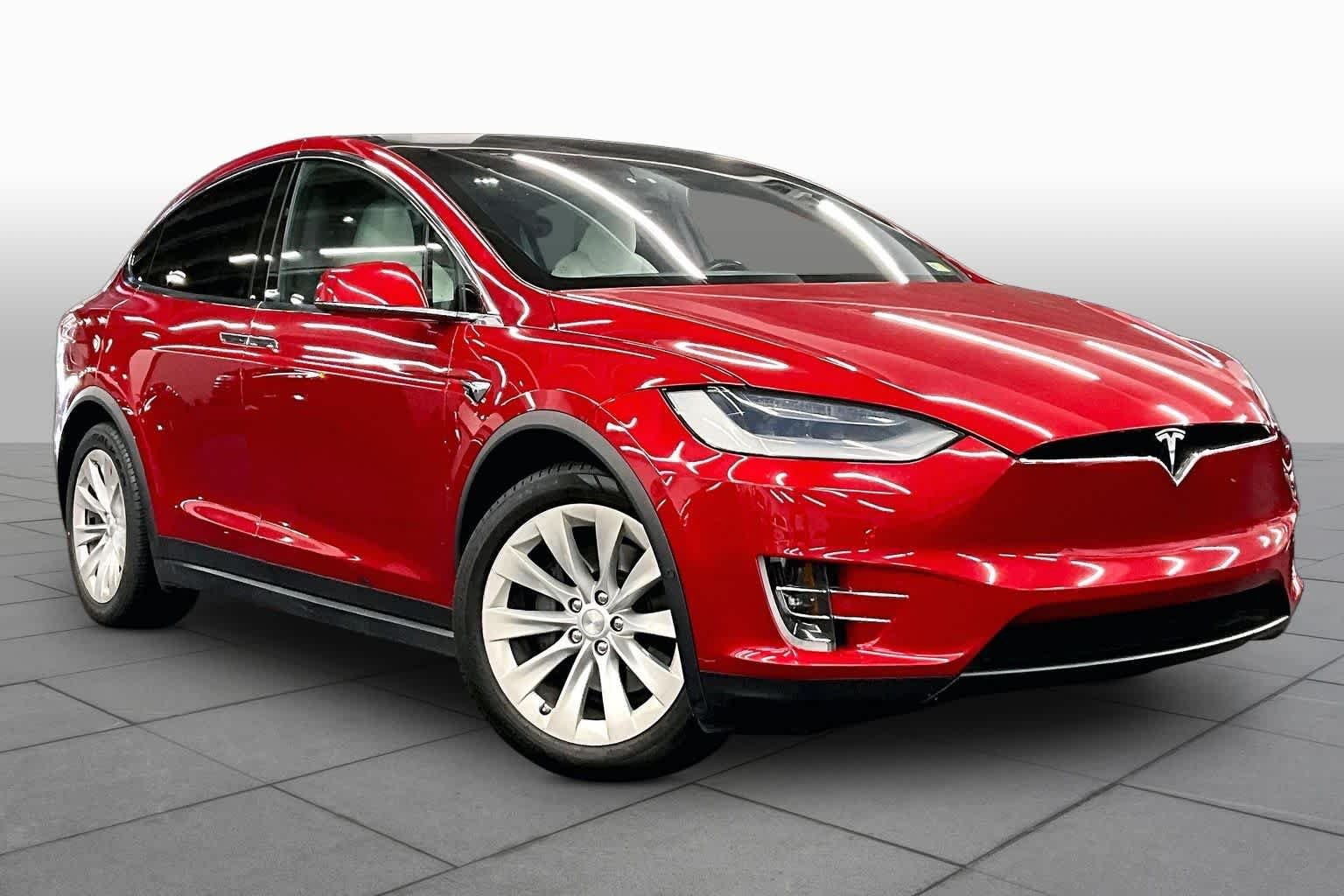 Used 2020 Red Multi-Coat Tesla Long Range Plus image 2