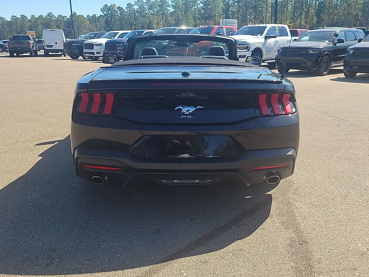 Used 2024 Shadow Black Ford EcoBoost Premium image 15