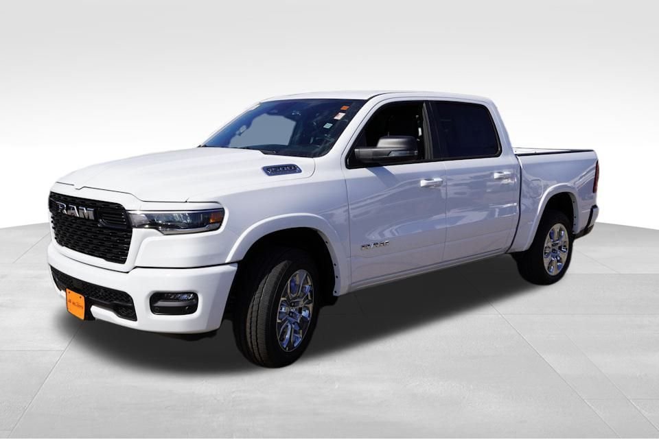 New 2026 Bright White Clear-Coat Exterior Paint RAM Big Horn image 7
