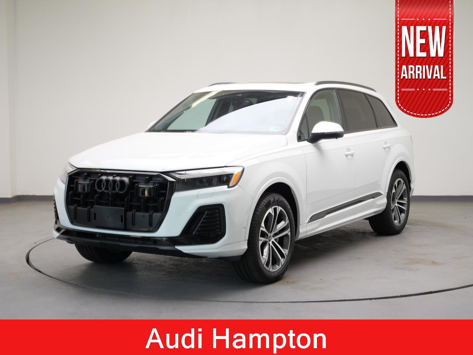 Used 2025 Glacier White Metallic Audi Premium Plus image 1