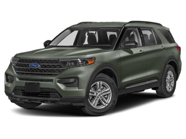 Used 2024 Forged Green Metallic Ford XLT image 1