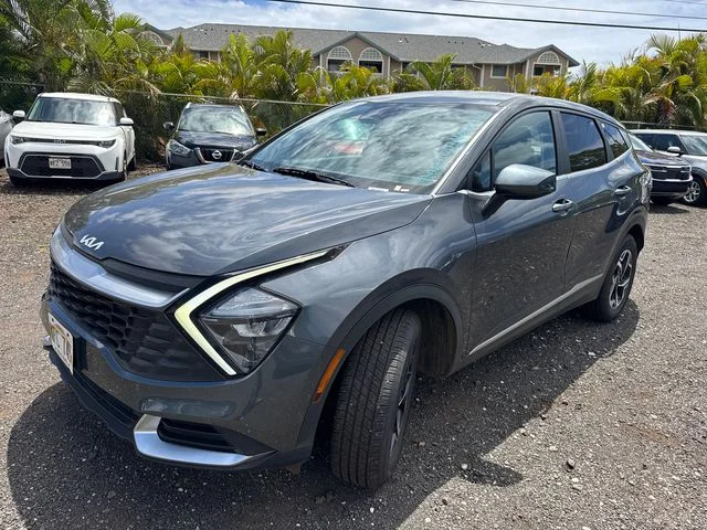 Certified Used 2023 Gray Kia LX image 3