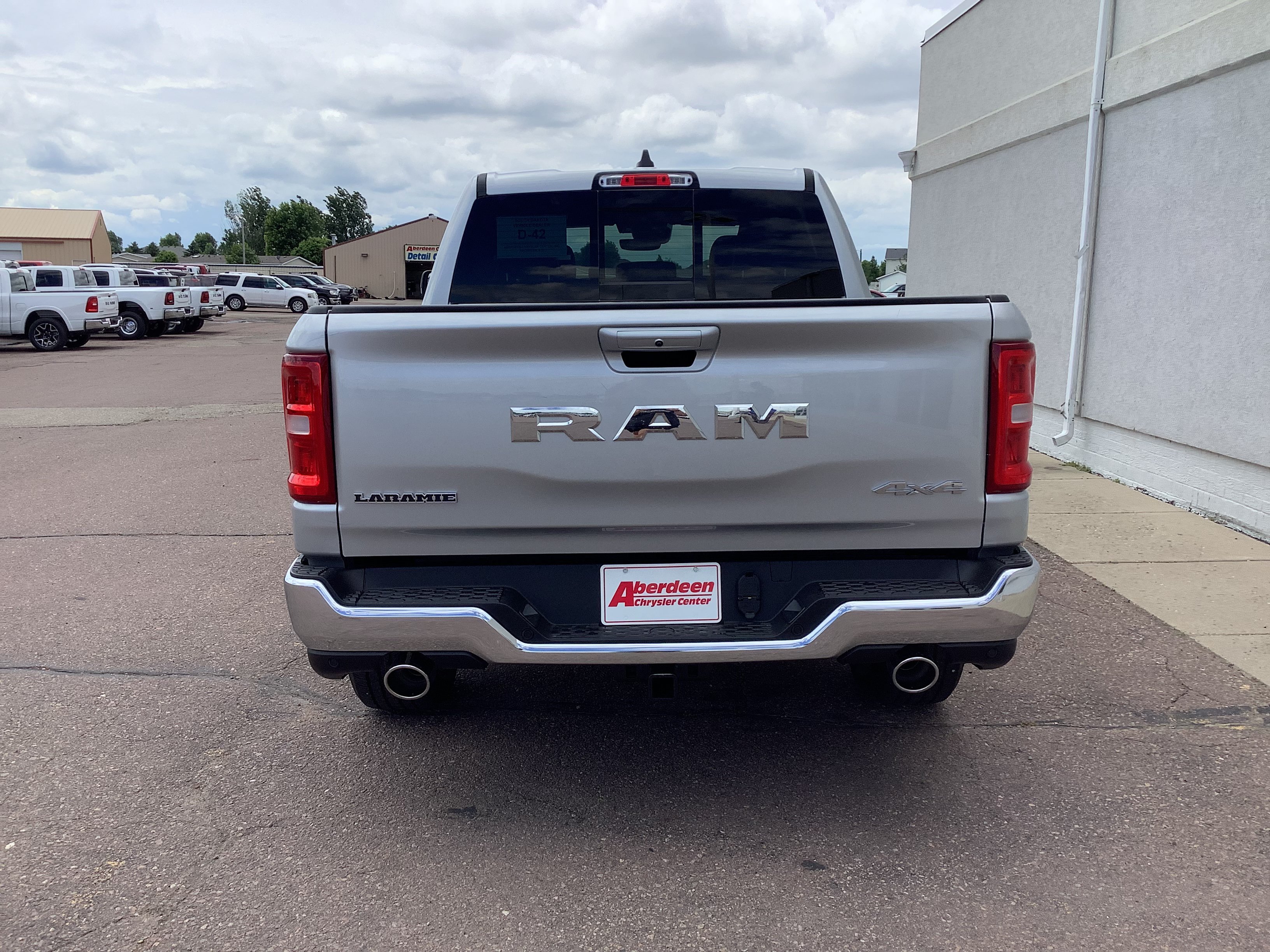 New 2026 Silver Zynith Exterior Paint RAM Laramie image 6