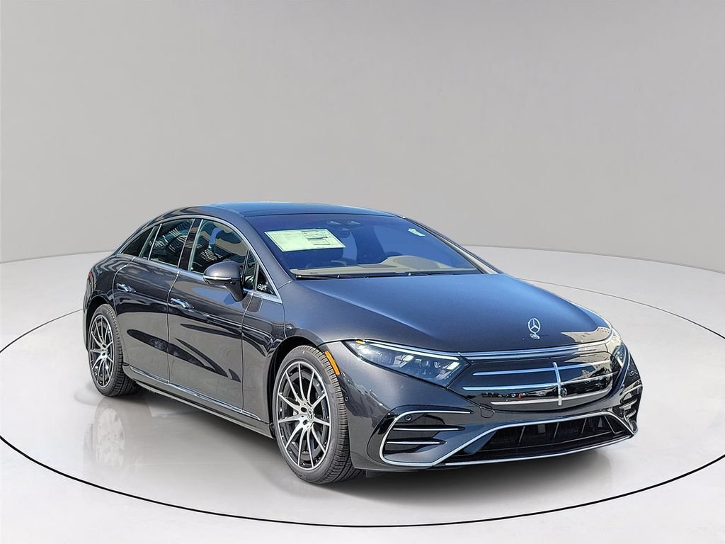 New 2026 Graphite Grey Metallic Mercedes-Benz EQS 450 image 1