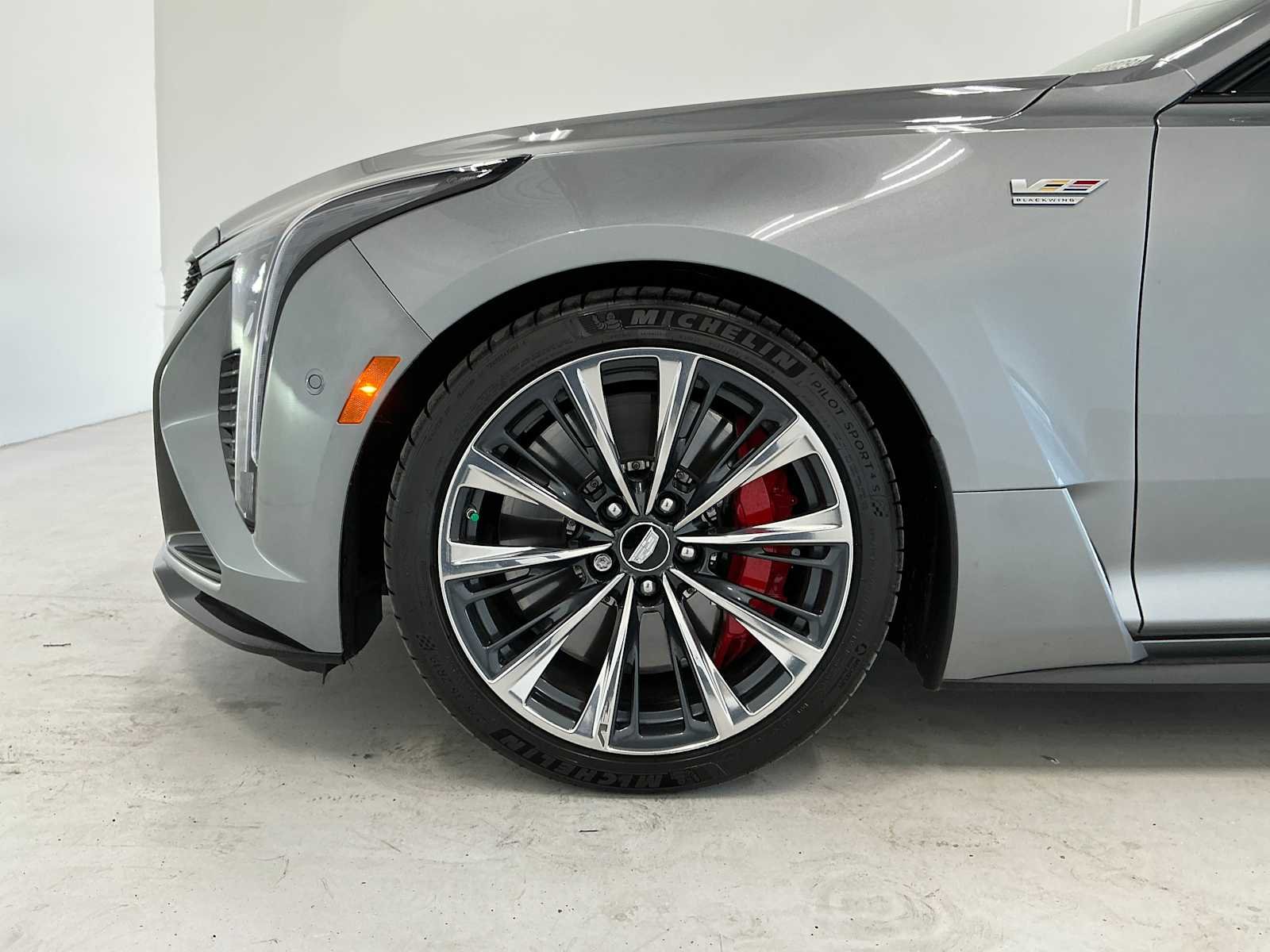 Used 2026 Argent Silver Metallic Cadillac Blackwing image 8