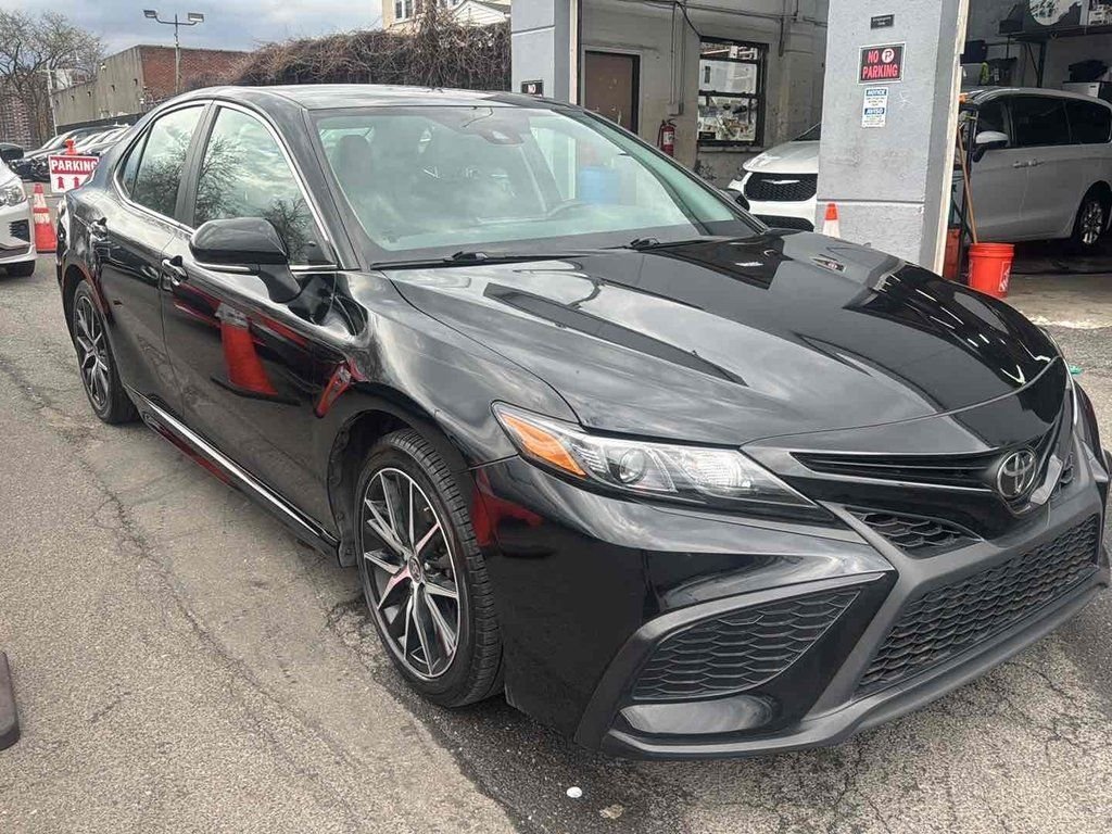 Used 2023 Black Toyota SE image 3