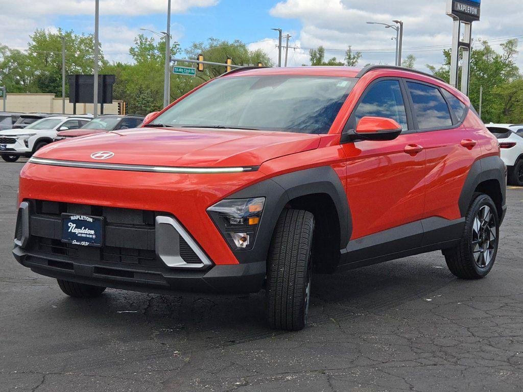 New 2025 Orange Hyundai SEL AWD image 6